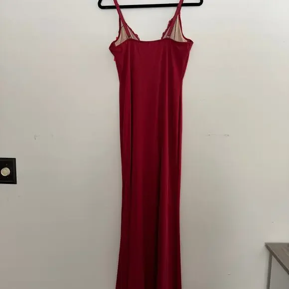 Popilush NWT Lace Bodice Midi Dress Shapewear Lingerie Size Large - Picture 8 of 12